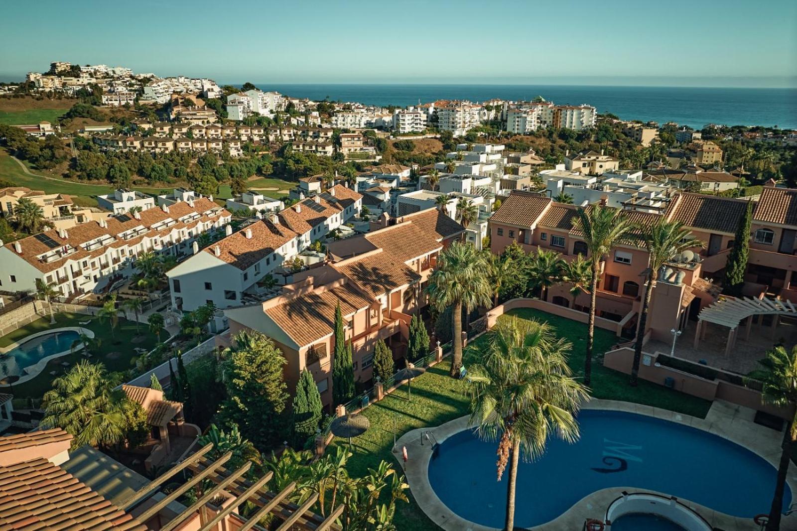 Cozy Penthouse Riviera Del Sol Apartment Малага Екстериор снимка
