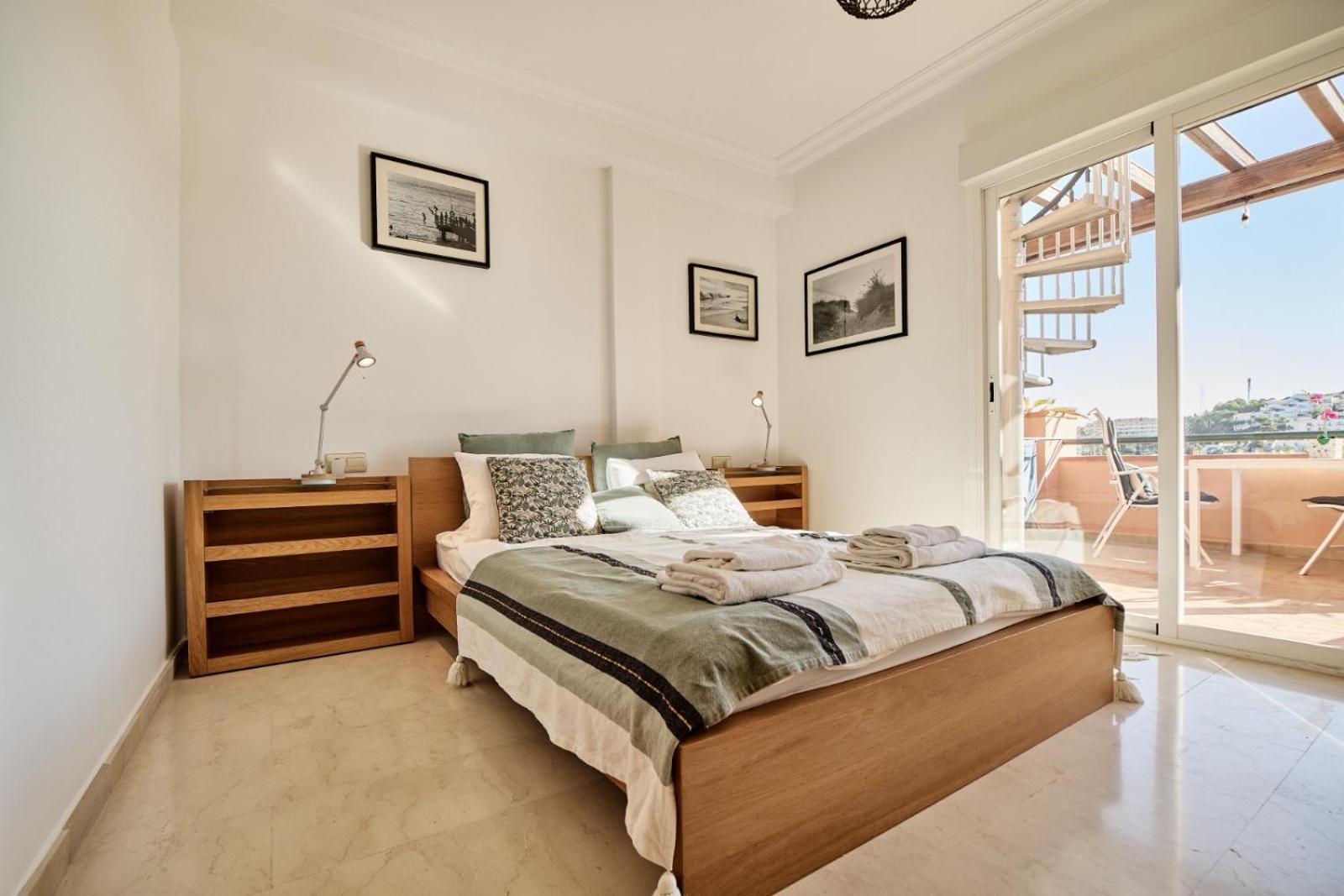 Cozy Penthouse Riviera Del Sol Apartment Малага Екстериор снимка
